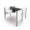 Bestar Bestar Pro-Biz 63W Office Cubicles with Gray Tack Boards and Low Privacy Panels in white 100870CG-17 - alternate 3